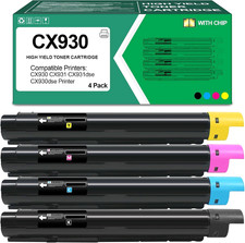 Toner Cartridge Replacement for Lexmark CX930 CX931 CX930dse CX931dse Printers picture