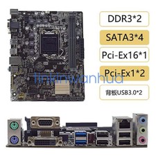 For ASUS H110M-K D3 LGA 1151 DDR3 4×SATAIII VGA+DVI Motherboard picture