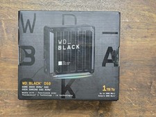 New Sealed WD_Black 1TB D50 Game Dock NVMe SSD Thunderbolt 3 WDBA3U0010BBK-NESN picture