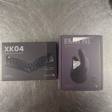 EM11 NL Ergonomic Vertical Mouse & XK04 Foldable Bluetooth Keyboard picture