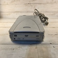 Vintage External DVD R/RW CD-RW Drive Silver FireWire IEEE 1394 Optical Drive picture