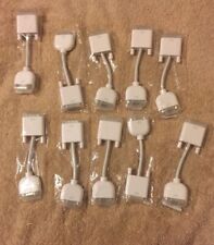 Lot Of 10 New Genuine Apple DVI to VGA DVI to VGA (Female) (Part # 603-8525) picture