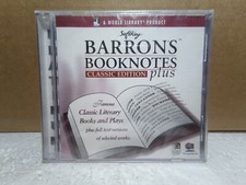 Barron's Booknotes Classic Edition Plus PC CD-ROM Factory Sealed, NEW picture