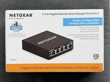 NETGEAR 5-Port Gigabit Ethernet Smart Managed Plus Switch GS305E *WARRANTY* picture