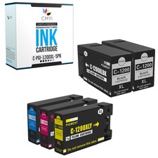 CMYi 5-Pack Compatible PGI-1200XL Ink Cartridges fits Canon MAXIFY MB2320 MB2720 picture