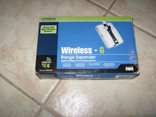 NEW LINKSYS Wireless-G 2.4 GHz WIRELESS G RANGE EXPANDER WRE54G picture