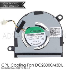 NEW OEM CPU Cooling Fan For Dell Latitude 7400 9410 2-in-1 9D1T8 DC28000M3DL picture