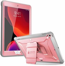 iPad 10.2 2019 7th Gen Case SUPCASE UB PRO FullBody Rugged Rosegold Cover+Screen picture