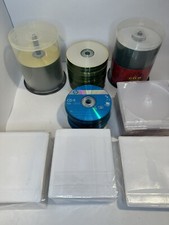 Burn CD Lot 200+ Mix of HP  & Memorex CD-R 700 MB 80 Min 52x 48xBurnable CDs +++ picture