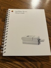 Vintage Macintosh LaserWriter IINT/NTX Owner’s Guide 1990 Apple Collector picture