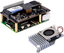 GeeekPi P33 M.2 NVME M-Key PoE+ Hat with Official Pi 5 Active Cooler for Raspber picture