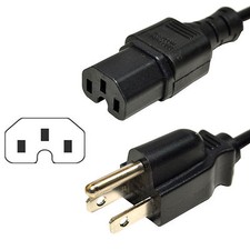6ft AC Power Cord for HP Procurve 2620 3500 Series Network Switch Mains Cable picture