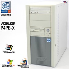 Asus P4PE-X Te Computer Pc Parallel 2x Rs-232 Pentium 4 2800 Ati Radeon 7000 picture