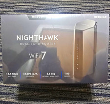 NETGEAR Nighthawk RS200 WiFi 7 Dual-Band Router 6.5Gbps 2.5GbE 4-Port picture