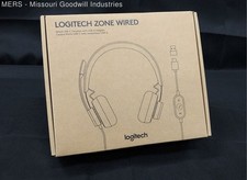 Logitech Zone Wired USB-C Headset with USB-A Adapter A00100 New Unopened picture