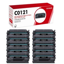 10 PK 3252C001 Black Toner Cartridge For Canon 121 Image Class D1650 D1620 picture