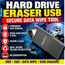 Hard Drive Wipe Engineers Secure Erase Data Destruction HDD SSD PC Laptop picture