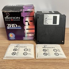 Imation 3.5” Floppy Disks 2HD 1.44MB IBM Formatted Lot of 25 MPN 51111-46833 picture