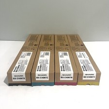Sharp MX-C40NT Toner Cartridges Set CMYK For MXC311 MXC312 MXC401 Genuine NEW picture