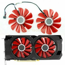Fan 2pcs/Set HQ 85mm For XFX RX570 RX580 RX470 GPU Graphics card fan mute 4pin picture