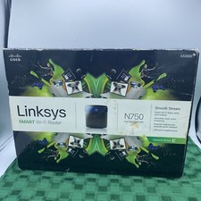 Linksys N750 EA3500 Dual Band Wireless N Router Cisco 2.4 + 5GHz 300 + 450Mbps picture