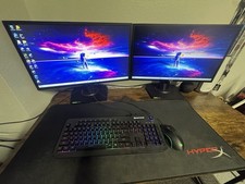 iBUYPOWER Gaming PC W/ 2 Asus 24” 165Hz Monitors (Whole Setup) picture
