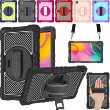 Rugged Stand Hard Case Cover For Samsung Tab A7 A8 A9 S6 S7 S8 S9 FE Plus S10 picture