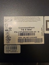 50001346-03 Digi ConnectPort TS 8 MEI Serial Ethernet Server RS232/422/485 picture