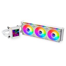Lian Li Galahad II LCD SL-INF 360 AIO CPU Liquid Cooler White GA2ALCD36INW.US picture