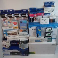 Large Mixed Printer Ink Cartridge/Toner Lot  31 Items - Reseller Special Openbox picture