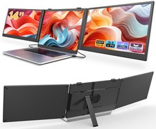 Laptop Screen Extender, 14'' FHD 1080P UltraSlim Triple Portable Monitor for ... picture