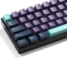 XVX Double Shot PBT Keycaps Set 216 Keys, Cherry Profile Custom Keyboard Keyc... picture