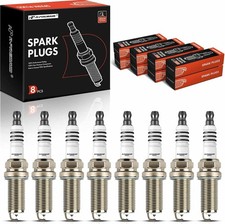  Iridium Platinum Spark Plugs Compatible with Mercedes-Benz CL550, Pack of 8 picture