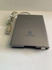 iomega USB-Powered External Floppy Drive | PN: 31062400 BXXU0130 | Used Silver picture