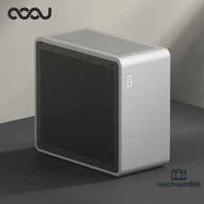 COOJ MQ5 ITX 5.6L PC Case 8MM Computer Mini Case Anode Surface Aluminum Alloy  picture