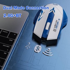 Wireless Mouse Bluetooth 5.4 2.4G Dual Mode 6 Button Rechargeable 1600 DPI picture