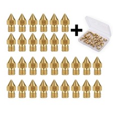 30PCS 0.4mm MK8 Extruder Nozzles for Creality Ender 3/3 Pro/3 V2,Ender 5/5 Pro picture