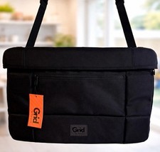 Grid by Targus TSS845CA 16” Laptop Messenger Shoulder Bag Black New w/ Tag picture