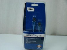 Ativa 7-Foot Blue Cat6 Networking Cable RJ45 Male 417-828 picture