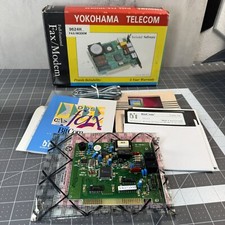 Vintage ISA Data Fax/Modem YokoHama Telecom 9624SH - UNTESTED READ DESCRIPTION picture