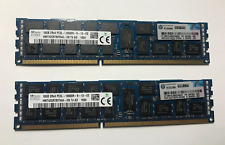 SK Hynix Lot of 2x16GB=32GB HMT42GR7BFR4A-H9 T4 AD PC3L-10600R EEC Server RAM picture