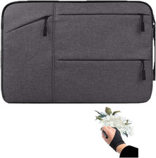 Drawing Tablet Case Carrying Bag with Artist Glove Graphics Tablet Sleeve Protec picture