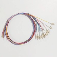 1.5M 12 Cores Fiber LC/UPC Multi-Mode OM3 OM4 50/125 Fiber Optical Pigtail Cable picture