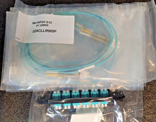 6-Pack OM4 LC-LC 5Ft Multimode Duplex Fiber Patch Cables +12-Pack Panel Kit picture