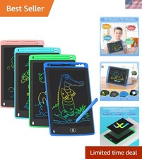 Colorful 4 Pack 8.5 Inch LCD Doodle Board - Perfect Educational Toy for Ages 3-8 picture
