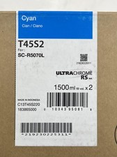 EPSON ULTRACHROME RS CYAN RESIN INK TWIN PACK 1.5 LITER X2 T45S220 FOR SC-R5070L picture
