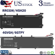 4GVGH 6GTPY H5H20 RRCGW Battery for Dell XPS15 9570 9560 9550 Precsion 5530 5520 picture