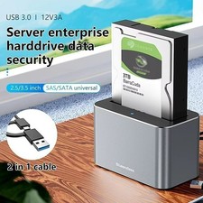 New Blueendless 2.5/3.5 Inch SAS/SATA Hard Disk External Case Sata to USB 3.0 picture