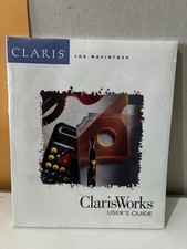 New Sealed - ClarisWorks User Guide For Macintosh Home Computer picture