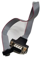 10 Pin Female to 9 Pin Male Serial Adapter JILN Top AWM 2651 SB E472355 VW-1 105 picture